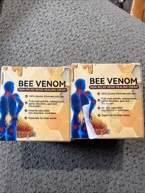 2 South Moon Bee Venom Pain-Relief Bone Soothing Cream 60g each